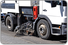 street sweeping and parking lot sweeping