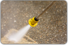 pressure washing and power washing